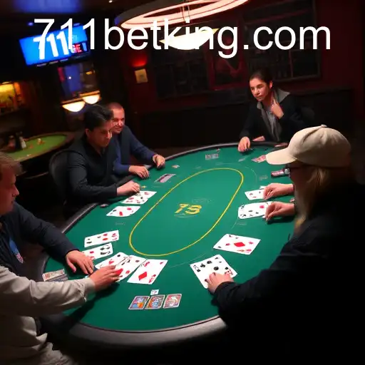 Exploring the Thrills of 'Poker Rooms' on 711bet: A Premier Gaming Experience